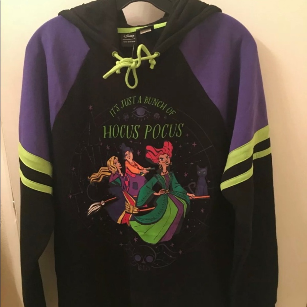 HOCUS POCUS 2021 SWEATSHIRT HOODIE HOODED Adult 2  XL Disney